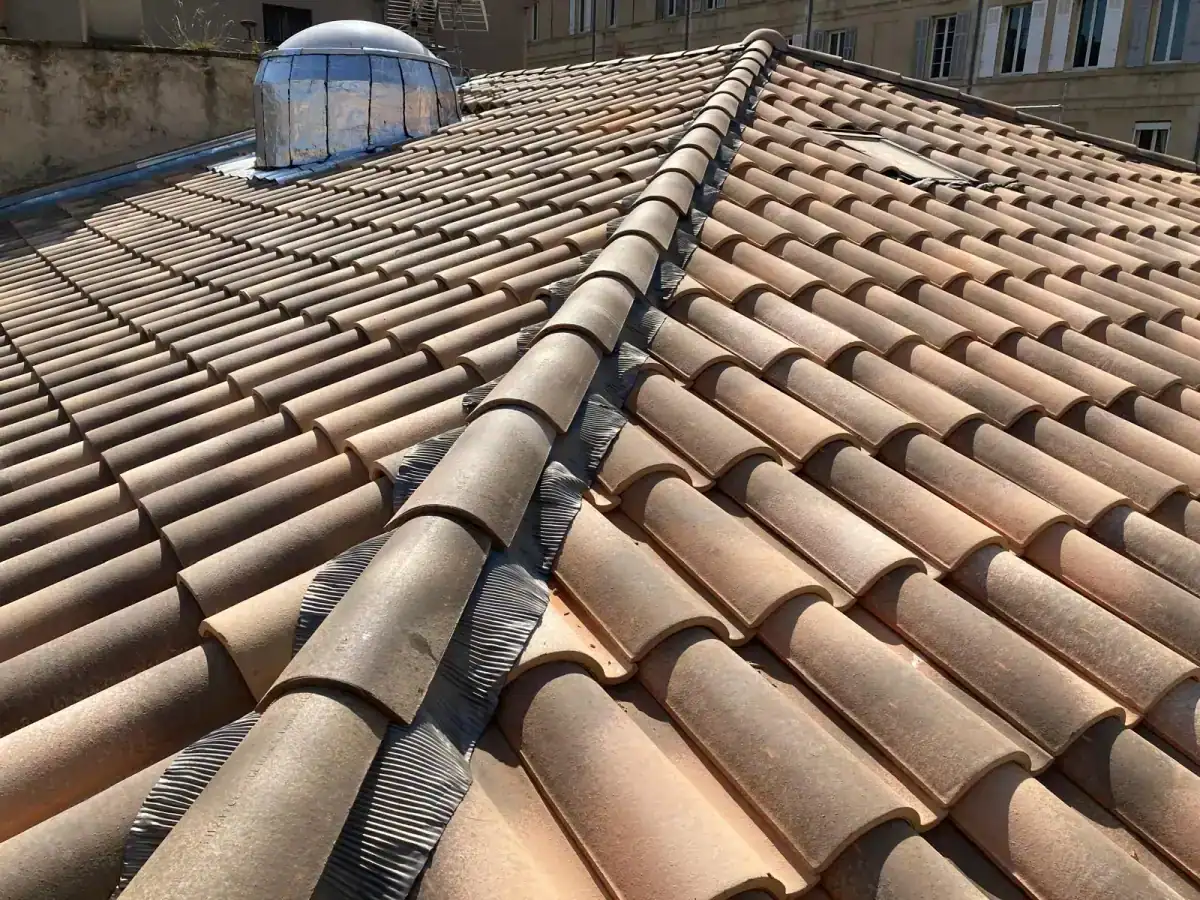 Faîtage toiture tuiles canal - Expertise technique