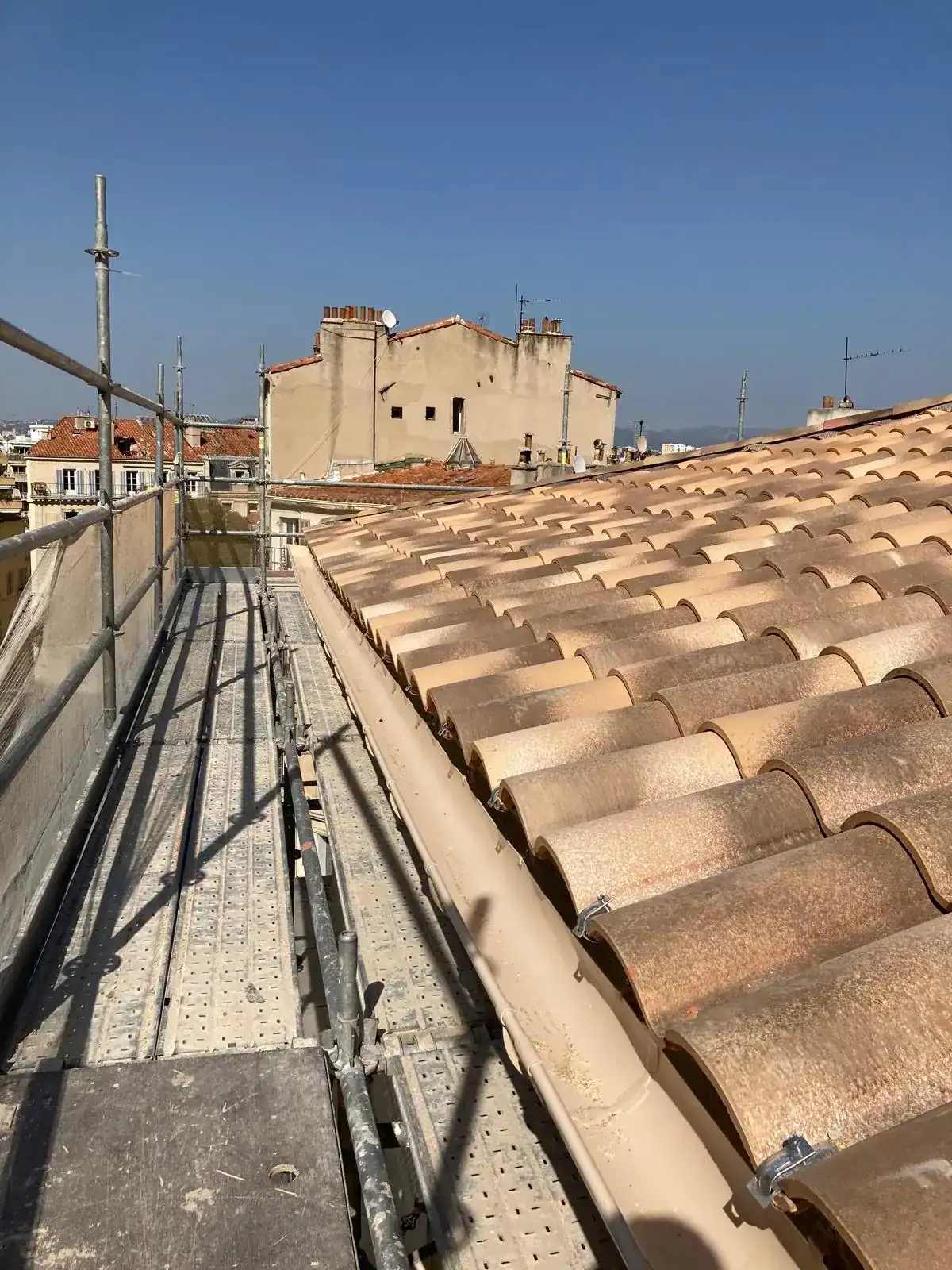 Toiture centre-ville Bouches-du-Rhône - Rénovation urbaine